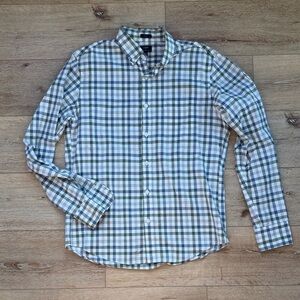 Men's Green Plaid Shirt